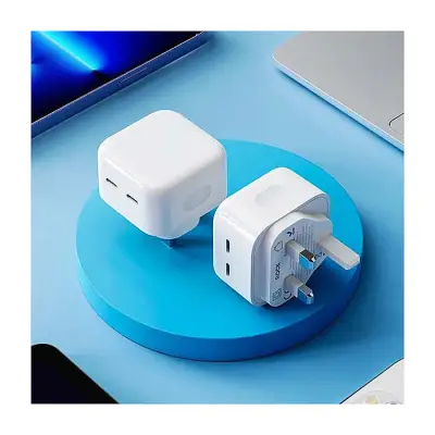 ROCK T58 35W DUAL type C PORTS TRAVEL CHARGER